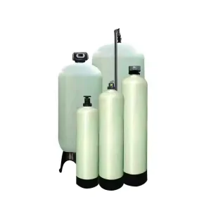 Custom Blue Natural Black Green 125/150 PSI FRP Tank Vessel with PE Liner for Industrial Water Softener System
