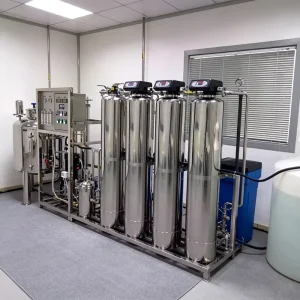 Custom Built Stainless Steel RO Water Purification Plant with Multi-Stage Filtration for Food Processing and Beverage Industry