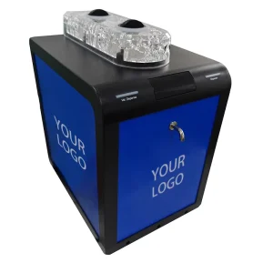 Custom Logo Liquor Compressor Refrigeration Shot Drinking Liquor Chiller Dispenser Machine