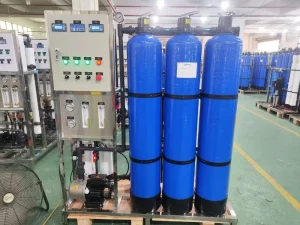Custom Underground Well Water Soften System 250lph 500lph 1000lph Frp Reverse Osmosis Water Purification System for Drinking