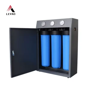 Custom Whole House Three Stages Jumbo Water Filter System 4.5″ X 20″ 3 Stage Filtration System With Brass Inlet&outlet