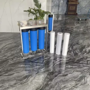 Custom Whole House Water Filter System 4.5″ X 20″ 3 Stage Filtration System Middle East Market