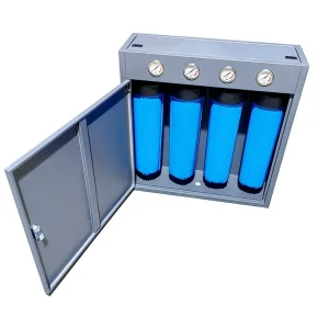 Custom Whole House Water Filter System 4.5″ X 20″ 4Stage Filtration System Middle East Market