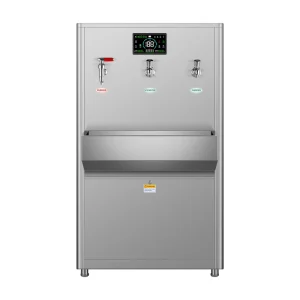 Customizable 1 Hot Water and 2 Cold Water Freestanding 3 Taps Stainless Steel Water Dispenser Commercial Water Cooler