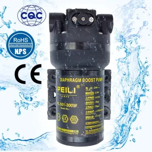 Customizable 5-Chamber Diaphragm RO Booster Water Pressure Pump Large Flow Water Filter System 24V 36V Electric Power