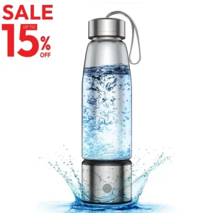 Customizable Logo USB Hydrogen Rich Water Bottle Generator SPE PEM Technology Portable 420ml Capacity for Household RV