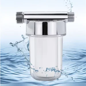 Customizable Private Label Luxury Chlorine Removal Pp Cotton Plastic Material Shower Filter With Replaceable Cartridge