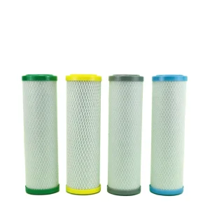 Customizable Silver Loaded Bacteriostatic Water Filter Cartridge for Home and Industrial Water Filtration