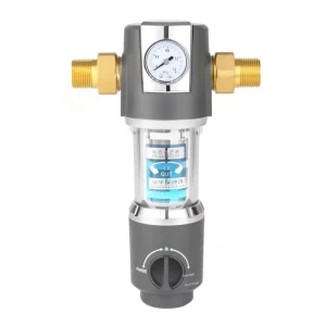 Customized Brass Household Central Pre Filter 8T/H Large Flow Whole House Spin Down Sediment Water Filter