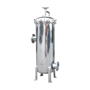 Customized Industrial Liquid Filtration System Pressure Vessel Stainless Steel Housing Multi Filter Bag Cartridges Reverse