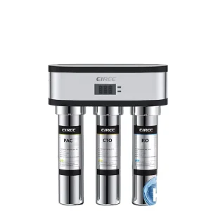 Customized Logo 3 Stage Self Cleaning Tankless Manual RO System Under Sink Reverse Osmosis Drinking Water Filter Purifier