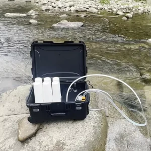 DC12V 300L/H Electric Portable Emergency Water Purification System Outdoor Washable Ceramic Suitcase Fresh Water Filter