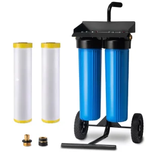 DI Deionized Water Source Manual Power Spotless Car Wash System with Bypass Valve for Window Solar Panel RV Household