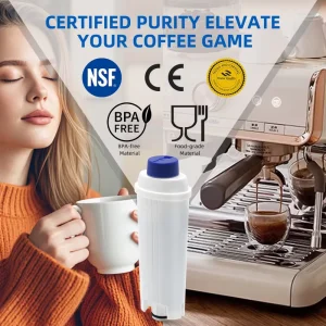 DLS Coffee Machine Water Filter Remove Limescale Water Softening Filter Cartridge