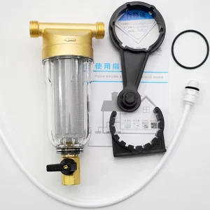 DN15 Handheld Manual Power Pre filter Water System for the Entire House RV and Car Pre filtering