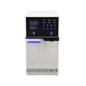 Desktop 3 In 1 Water Dispenser With Ice Maker Hot And Cold Countertop Drinking Water Machine For Home Office