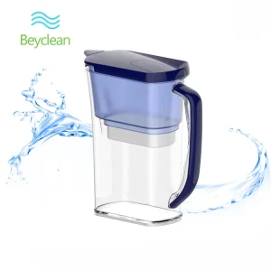 Desktop Healthy Drink Alkaline Hydrogen Water Filter Pitcher Purify Carbon Fiber and Ion Resin Exchange Water Clean Filter Jug