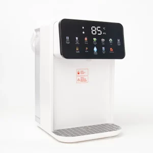 Desktop Water Dispenser with Plastic Water Tank Portable Instant Hot Water Dispenser for Quick Heating