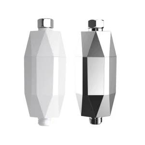 Diamond Shape Shower Water Filter KDF Vitamin C Chlorine Remove Health Skin Shower Water Filter for Bathroom