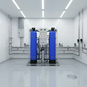 Digital Metering Commercial RO Water Softener Filtration System with Pump 1000L/Hour