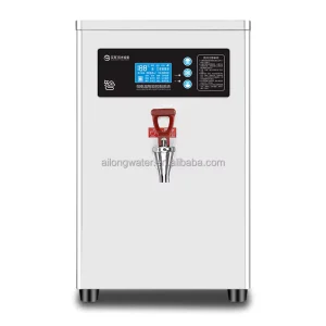 Digital Panel Freestanding Stainless Steel 220V Commercial Water Cooler 6L Tank Capacity Hot Cold Dispensing Bottle Drinking