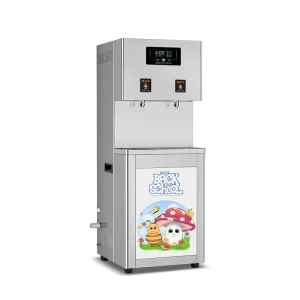 Digital Panel Stainless Steel Hot Cold Water Dispenser With 12L Tank and 2 Taps