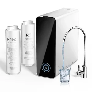 Direct-Flow 600 GPD Electric Tankless Reverse Osmosis Drinking Water Purifier for Outdoor and RV Use