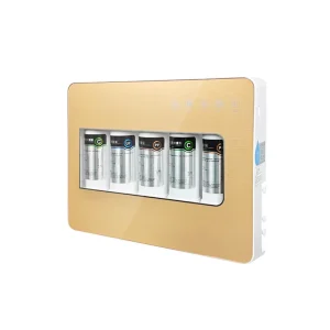 Direct Flow Reverse Osmosis Electric App-Controlled 5-Stage RO Water Filter Purifier for Household Use