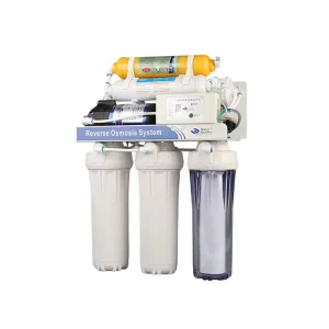 Domestic Electric Plastic 6 Stage Reverse Osmosis Under Sink Eco Friendly Water Purifier Filter System