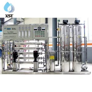 Domestic Wastewater Water Treatment Equipment Large 12T Reverse Osmosis for Hotels Sewer Septic Tank 220V Pump PLC Motor Core