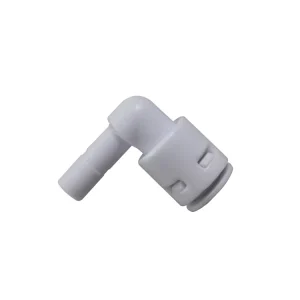 Domestic Water Filter Parts Plastic Elbow Stem Quick Connector