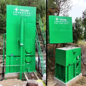 Domestic Water Supply Integrated Water Purification Machinery for Rural Renovation Project with Pump Engine