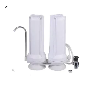 Double Counter Top Water Purifier and Faucet Water Filter