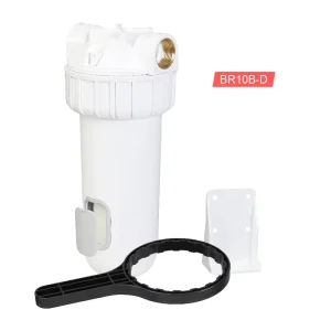 Double Layers 1/2 Inch Brass Port Single Italian Type Sediment Water Filter for Home Use