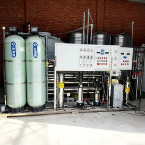 Double Pass Reverse Osmosis System Two Stage RO Water Treatment Equipment for Industrial Pure Water Purification