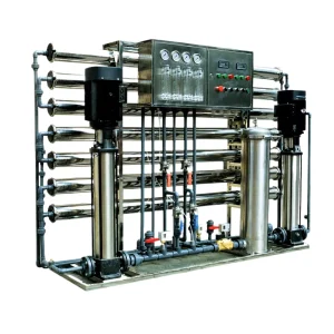 Double Pass Reverse Osmosis System Two Stage RO Water Treatment Equipment for Industrial Purification