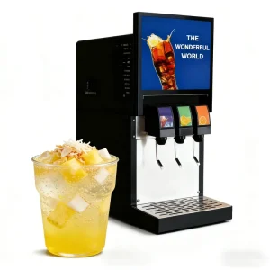 Drink Dispenser Juice Cooler Machine for Restaurant Post-Mix Cola Fountain Beverage Dispenser