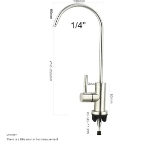 Drinking Water Faucet Three Way Faucet Water Filter Faucet for RO Filtration System