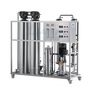 Drinking Water Softening Treatment System with Chemical Purification and Security Filter