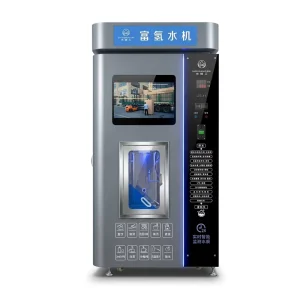 Drinking Water Station with Hydrogen Generator, H2-Rich Water Vending Machine, and Water Treatment System