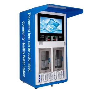 Dual-Outlet Automatic Drinking Water Vending Machine and Water Purifier with PP Cotton Filter