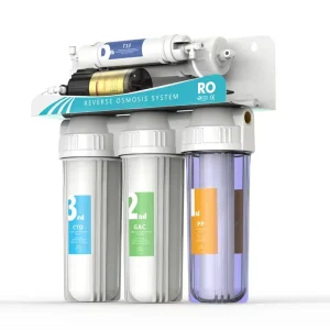 Dual-Output 5-Stage Reverse Osmosis System for Drinking and Kitchen Water
