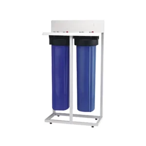 Dual Stage 20 Inch Large Capacity Home Water Purification System Whole House Filter Made of Plastic for Household Use