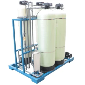 Dual-Stage Water Softener System for Soft Water Production