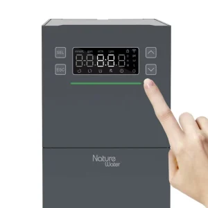 Dual-Tank Electric Resin Water Softener System Compact High-Capacity Food-grade Plastic Design Smart Touch Control Household Car