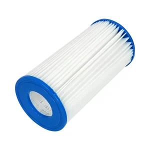 Durable Polyester Pleated Sediment Water Filter Cartridge 2.5 x 10 and 20 x 10 Inch 5/10/20 Micron Core 5HP 220V Engine Body Chiller