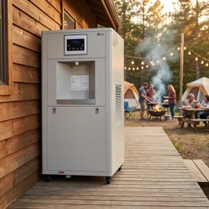 EA-60E Atmospheric Water Generator, 60 L/Day, Hot and Cold Water, for Offices, BBQs, and Campsites