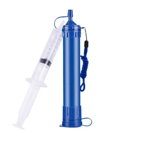 EPA Passed Outdoor Emergency Survival Personal Water Filter Straw Portable Water Purifier