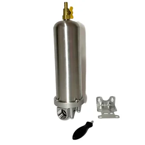 EPDM Seal 304 Stainless Steel Spin-Down Sediment Filter for Kitchen Faucet and Drinking Water Systems