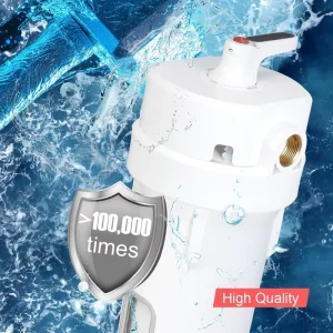 Easy Housing Manual Water Pre Filter Home RV Car Outdoor Shower Head PP Filter Refillable Portable Eco Friendly Bottle Purifier